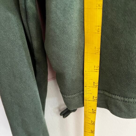 Offline by Aerie Green Graphic Sweatshirt Pullover Cozy Loungewear Medium - Picture 11 of 12
